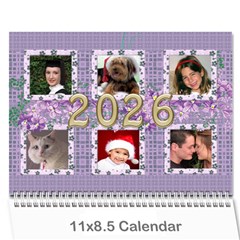 The Look of Lace 2026 (any Year) Calendar - Wall Calendar 11  x 8.5  (12-Months)