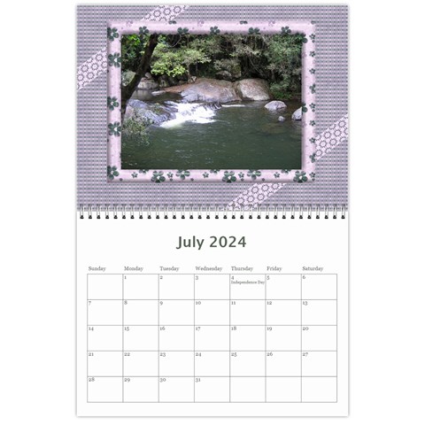 The Look Of Lace 2024 (any Year) Calendar By Deborah Jul 2024
