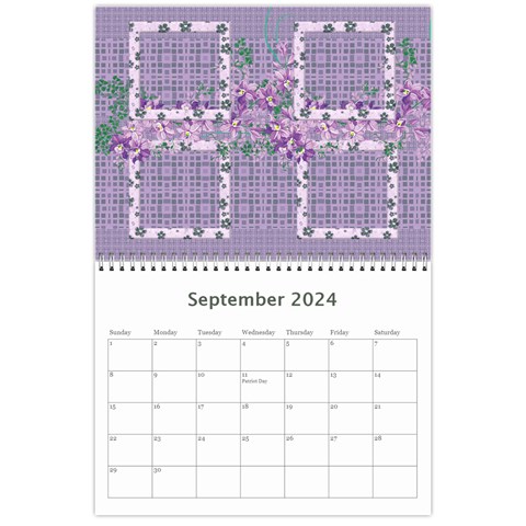 The Look Of Lace 2024 (any Year) Calendar By Deborah Sep 2024