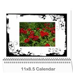 Black & White 2022 Calendar  - Wall Calendar 11  x 8.5  (12-Months)