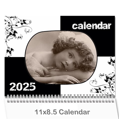 Vintage Prints 2025 Calendar By Catvinnat Cover