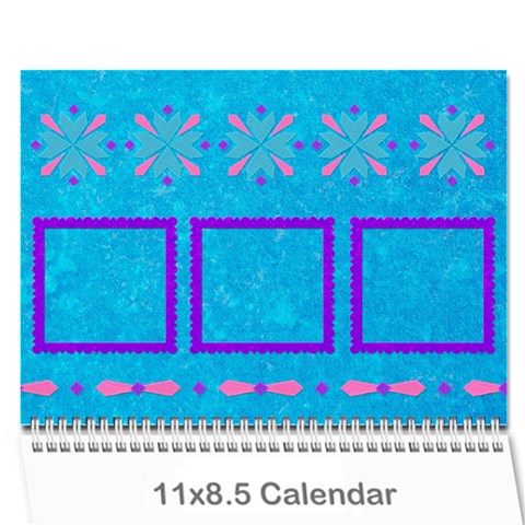 Summer Vacation Calender By Paula Yagisawa Cover