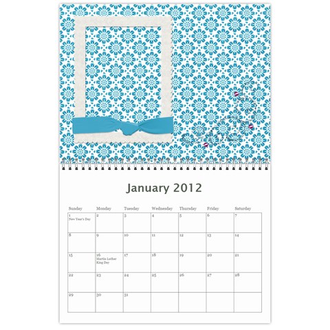 Summer Vacation Calender By Paula Yagisawa Jan 2012