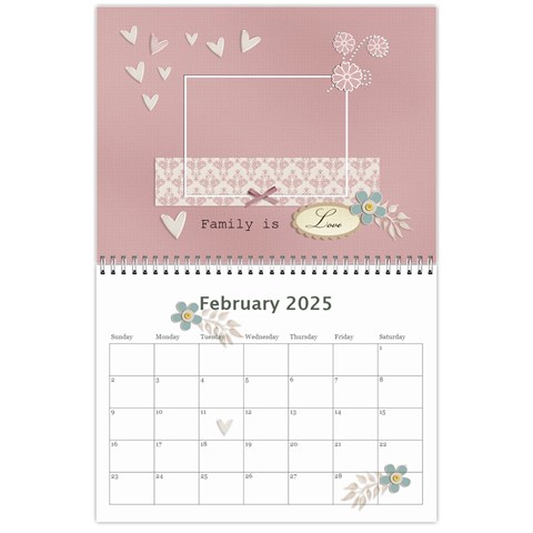 Calendar Feb 2025
