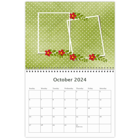 Calendar Oct 2024