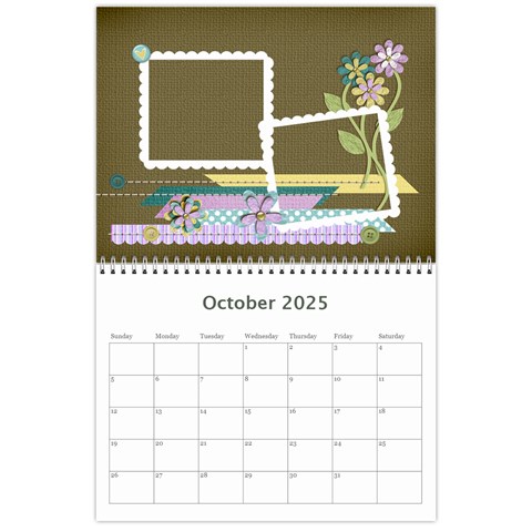 Calendar Oct 2025