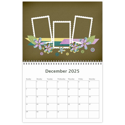 Calendar Dec 2025