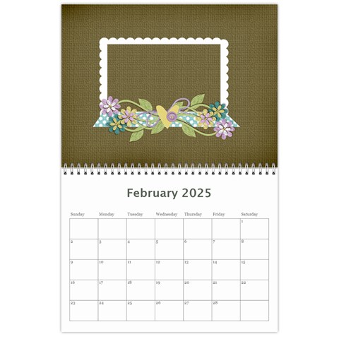 Calendar Feb 2025