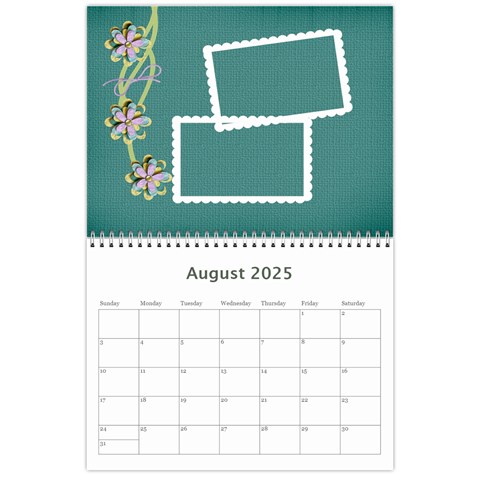 Calendar Aug 2025