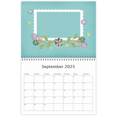 Calendar Sep 2025