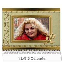 Formal elegant 2026 (any Year) Calendar - Wall Calendar 11  x 8.5  (12-Months)