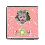 Memory Card Reader = Baby Blue - Memory Card Reader (Square 5 Slot)