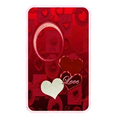 I Heart You red love memory card reader - Memory Card Reader (Rectangular)