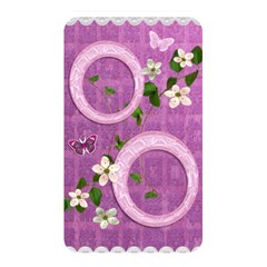 Spring flower floral pink purple memory card reader - Memory Card Reader (Rectangular)
