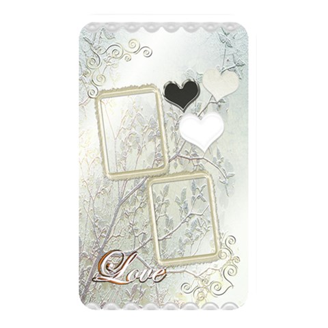 Wedding Love White Memory Card Reader By Ellan Front