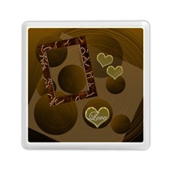 love gold circles Memory card reader - Memory Card Reader (Square)