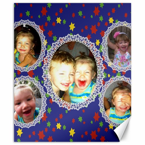 Alivia 2011 By Lorraine 8.15 x9.66  Canvas - 1