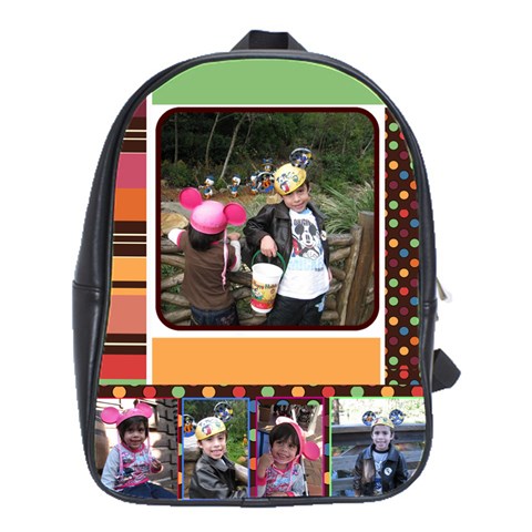 Colorful World Bag By Blue Angel Front