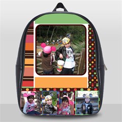 Colorful World Bag - School Bag (Large)