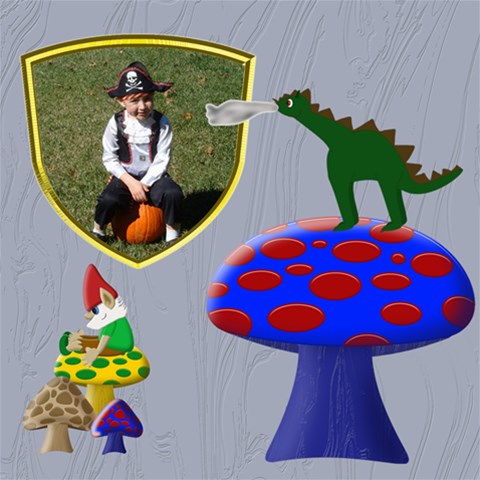 Fantasy 8x8 Scrapbooking Pages By Chere s Creations 8 x8  Scrapbook Page - 2