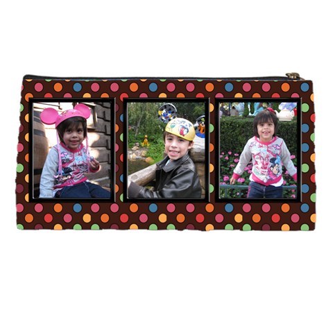 Colorful World Pencil Case By Blue Angel Back