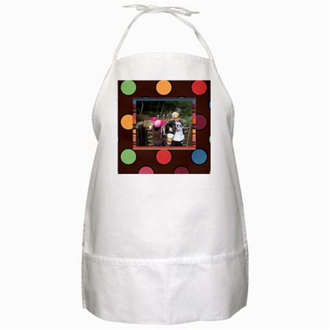 Colorful World Apron By Blue Angel Front