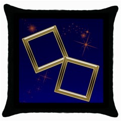 Midnight Star light - Throw Pillow Case (Black)