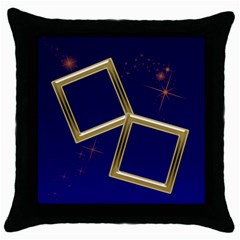 Midnight Star light - Throw Pillow Case (Black)