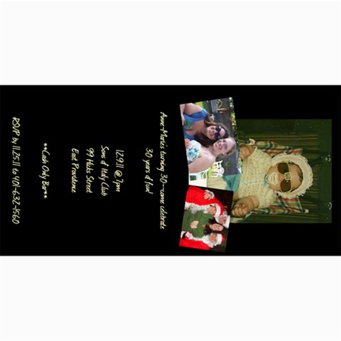 Invites By Anne 8 x4  Photo Card - 3