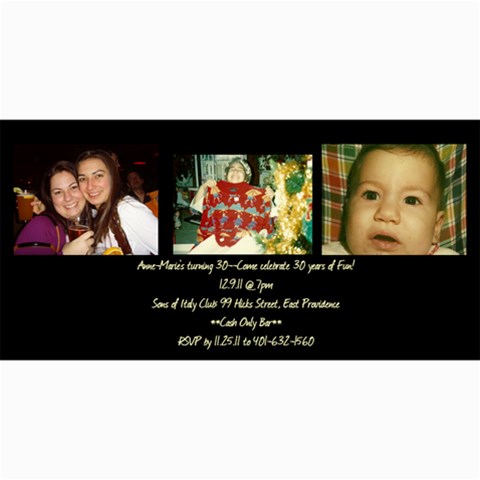 Invites By Anne 8 x4  Photo Card - 5