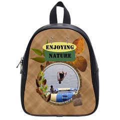 Enjoying Nature Small School Bag - School Bag (Small) Enjoying Nature Small School Bag - School Bag (Small)
