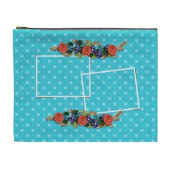 Cosmetic Bag (XL) -Flower Blooms 2