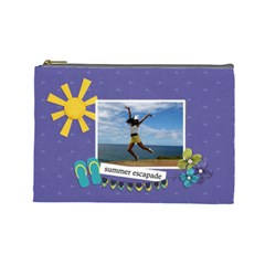 Cosmetic Bag (Large)- Summer Escapade