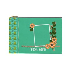 Cosmetic Bag (Large)- Summer Blooms