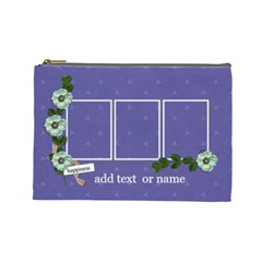 Cosmetic Bag (Large)- Happiness Cosmetic Bag (Large)- Happiness