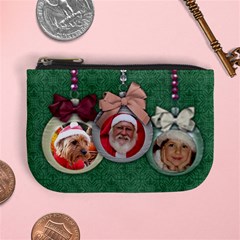 Christmas ornament/gift card holder- mini coin purse