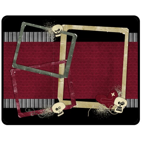 Pirate/skulls/boys 60 x50  Blanket Front