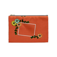 Cosmetic Bag (Medium)- Flower Power