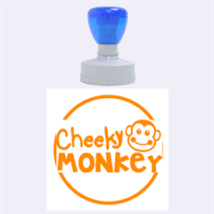 My Cheeky Monkey -Rubber Stamp Round (L) - Rubber Stamp Round (Large)