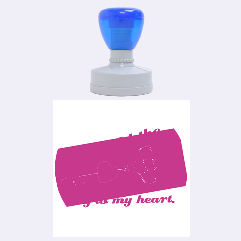 You Hold The Key To My Heart 1.875 x1.875  Stamp