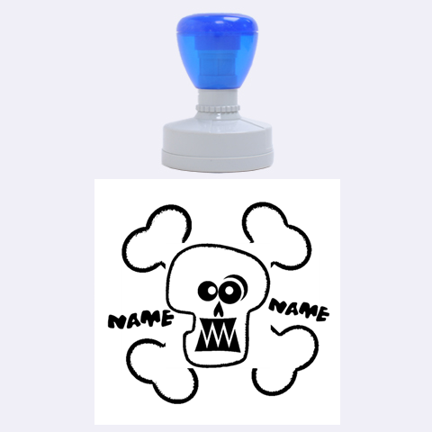 Skull & Crossbones 1.875 x1.875  Stamp