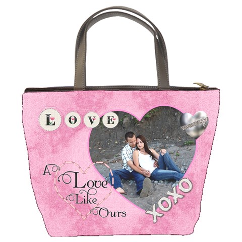 All We Need Is Love Bucket Bag By Lil Back