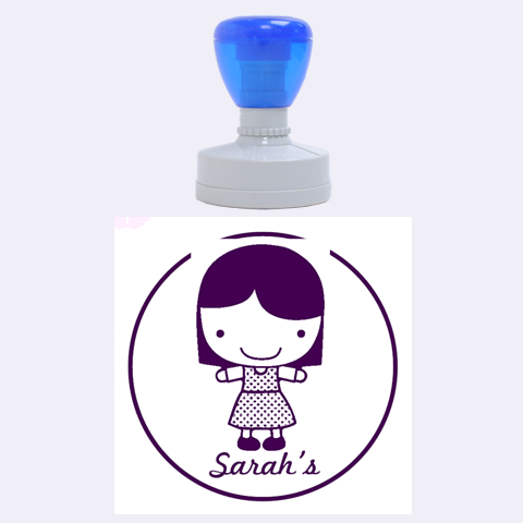 Girl 1.875 x1.875  Stamp