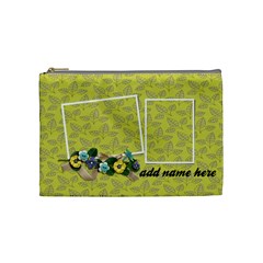 Cosmetic Bag (Medium)- Flowers and Ribbon Cosmetic Bag (Medium)- Flowers and Ribbon