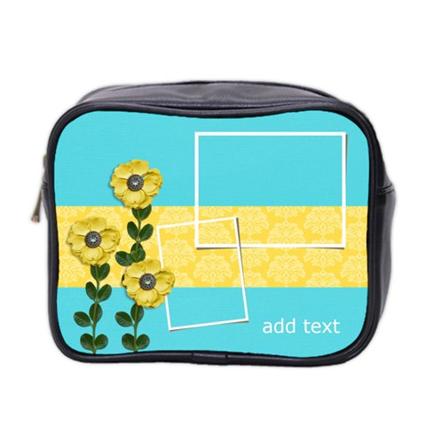Mini Toiletries Bag (two Sides) Front