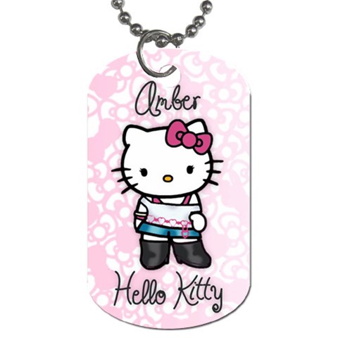 Amber Hello Kitty Necklace By Krystal Front