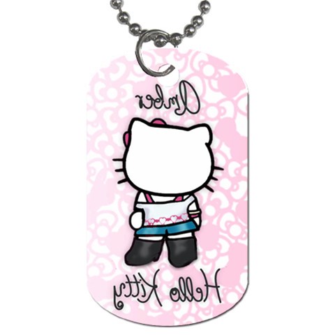 Amber Hello Kitty Necklace By Krystal Back
