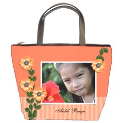 Bucket Bag - Orange Twist Bucket Bag - Orange Twist