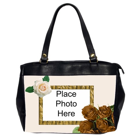 Roses Roses (2 Sided) Office Bag By Deborah Front