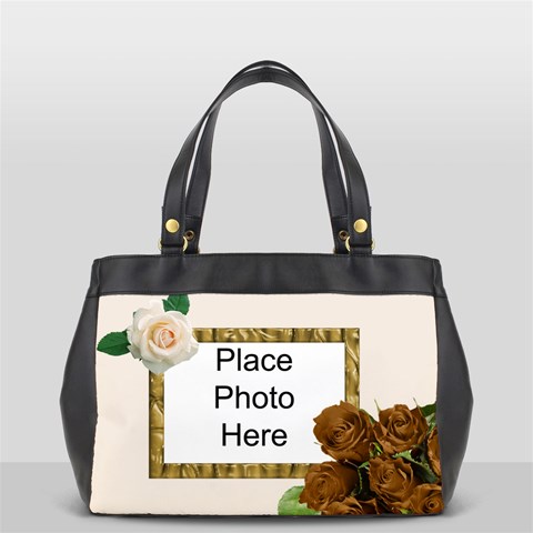 Roses Roses (2 Sided) Office Bag By Deborah Back